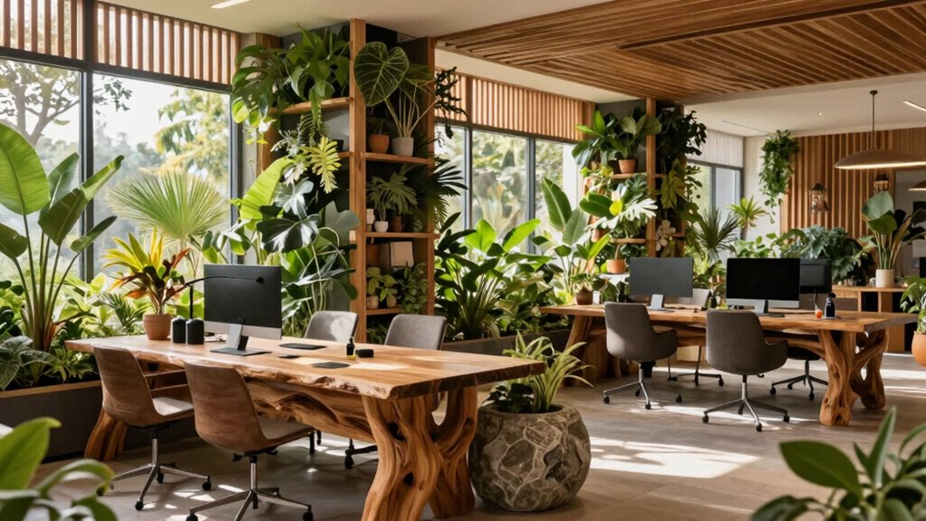 Master the three pillars of biophilic design by bringing nature into spaces
