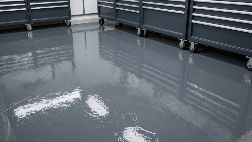 durable shiny chemical resistant coating