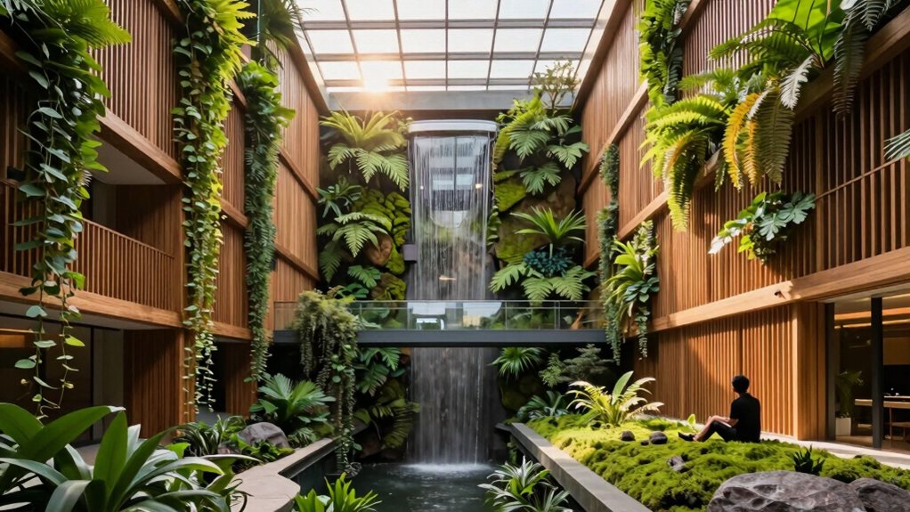 integrating nature into spaces