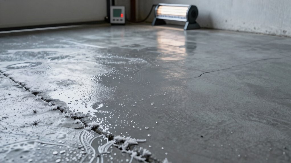 measuring garage climate conditions