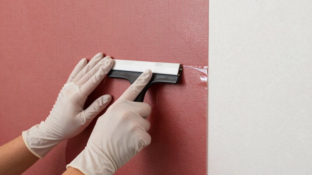 achieve seamless bubble free wallpaper