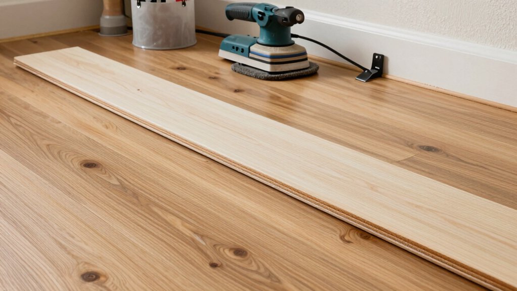 avoid uneven sanding and dust