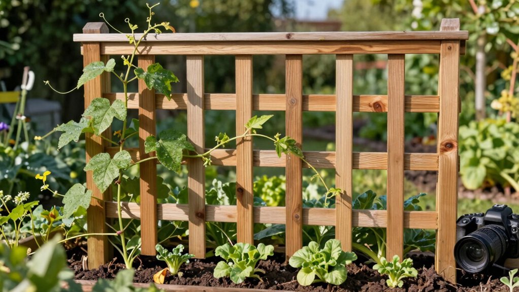 How to Build a Simple Trellis for Climbing Vines or Vegetables