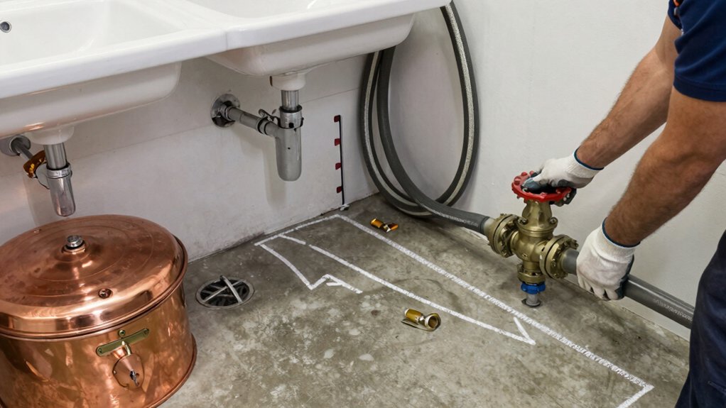 design a proper drainage route