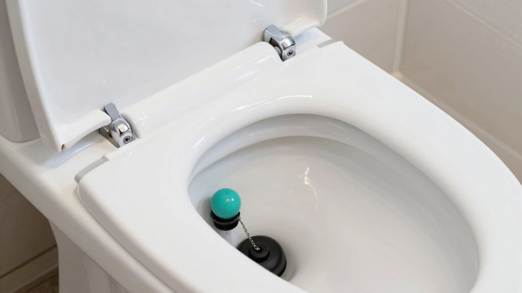 fixing running toilet efficiently