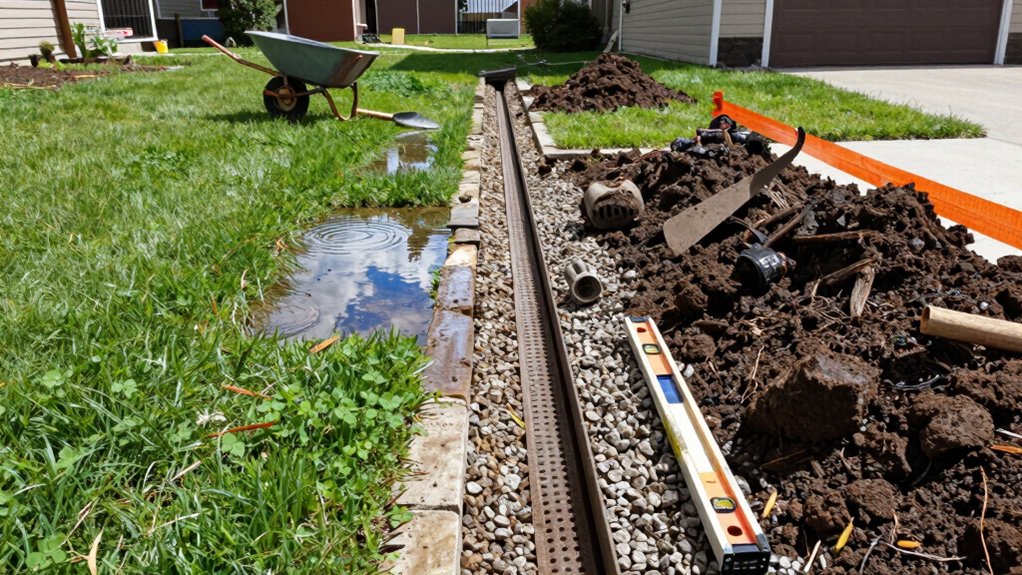 How to Fix a Soggy or Flooded Yard With Proper Drainage