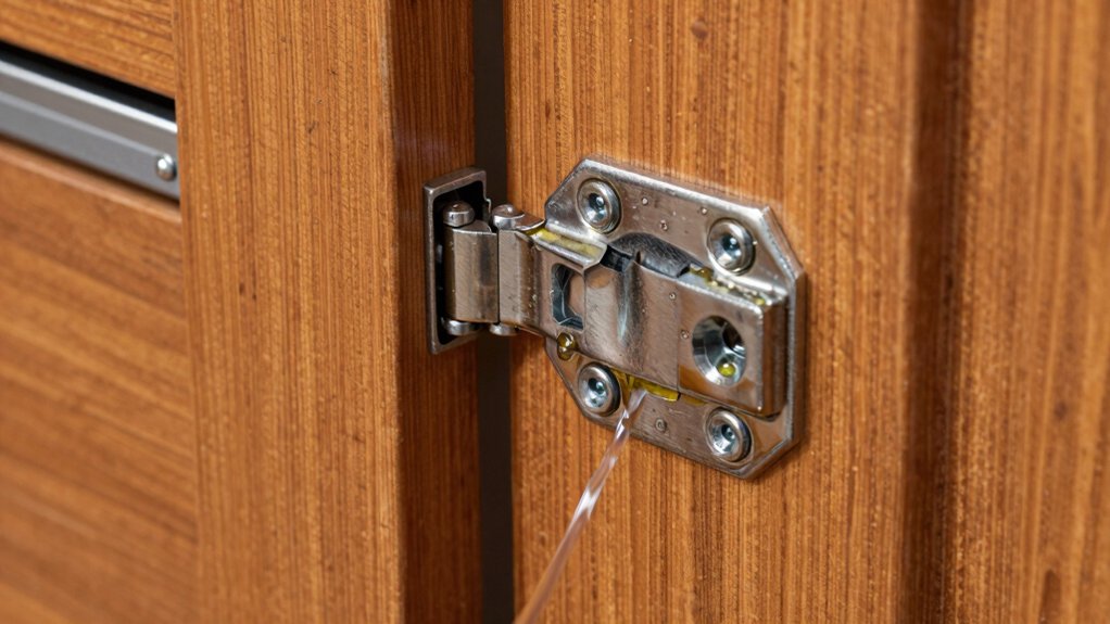 How to Lubricate Squeaky Door Hinges and Sliding Tracks