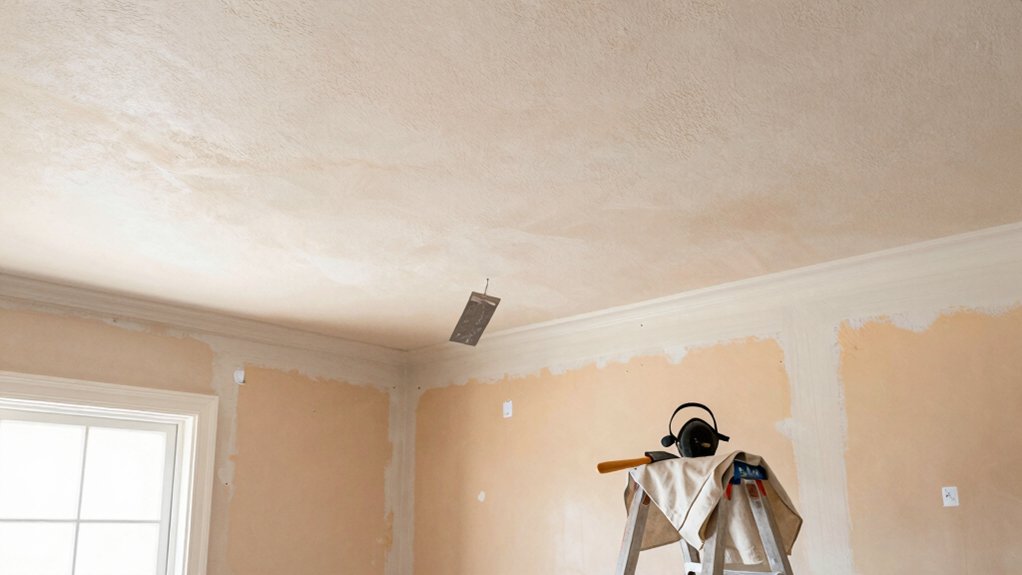 mid century textured ceiling benefits
