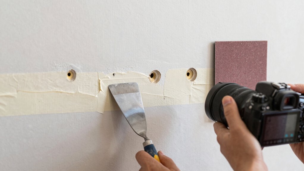 patch drywall with proper tools