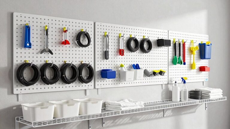 How to Organize a Utility Closet With Pegboard and Shelving - LIFESTYLE ...