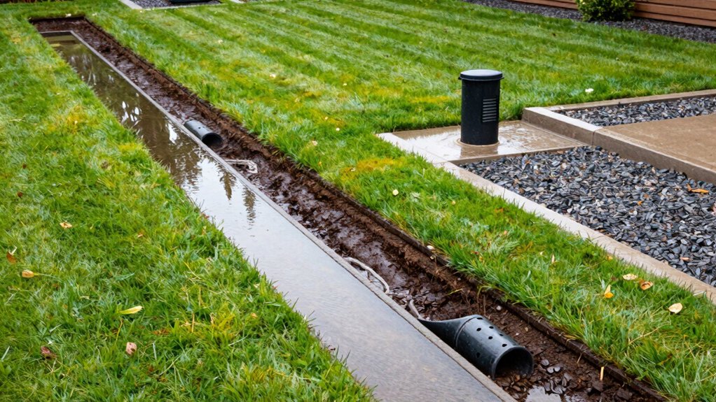 proper grading and drainage implementation