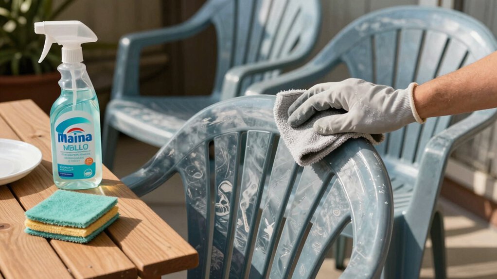 restore faded plastic furniture