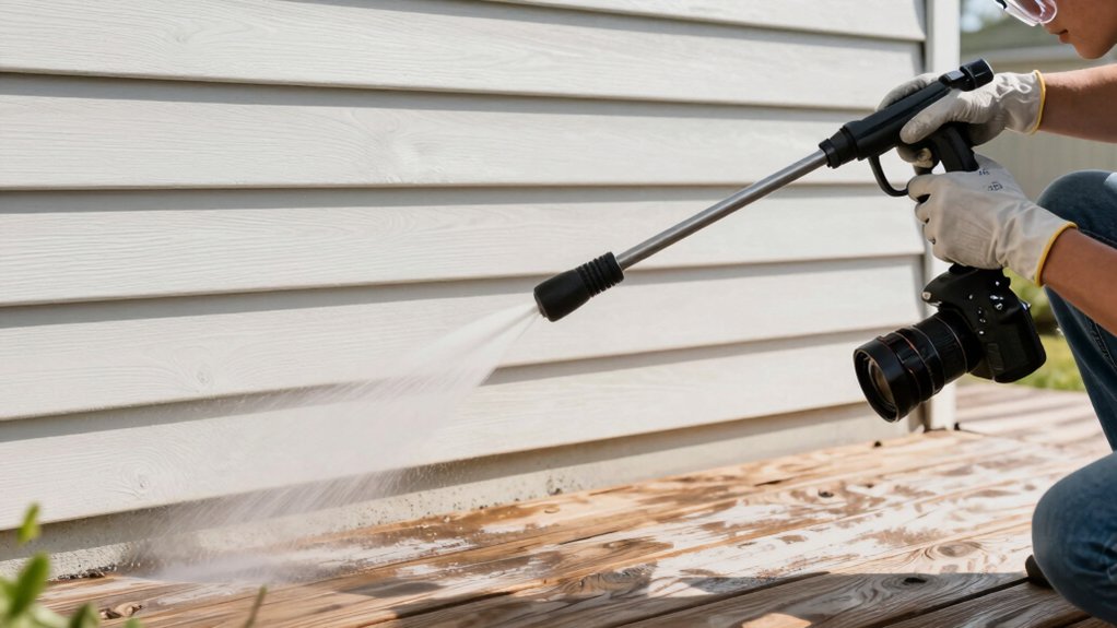 select proper pressure washer settings