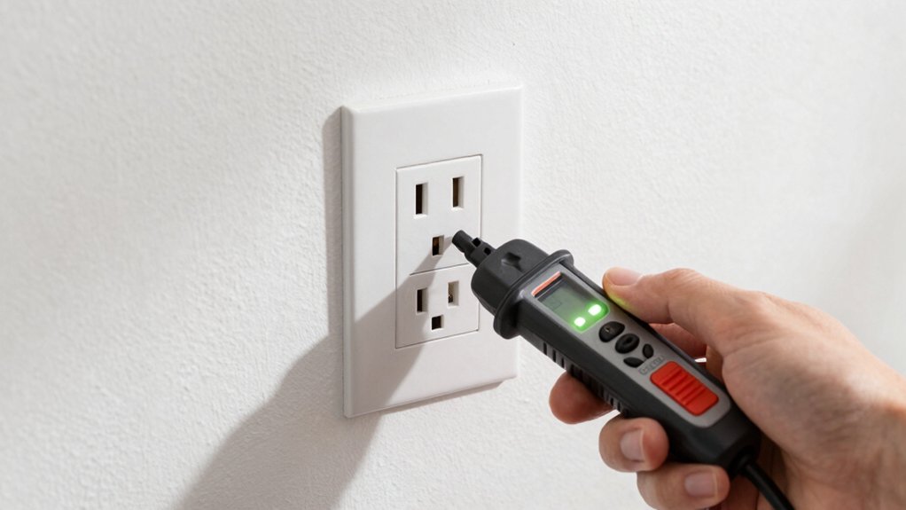 test outlet safety thoroughly