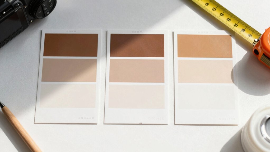 test room sample paints