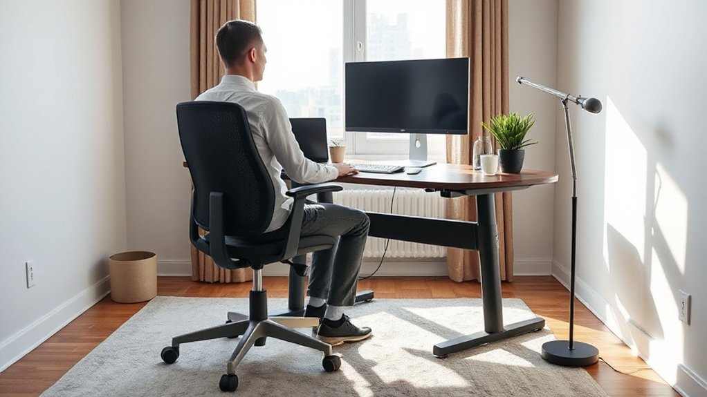 ergonomic keyboard and posture