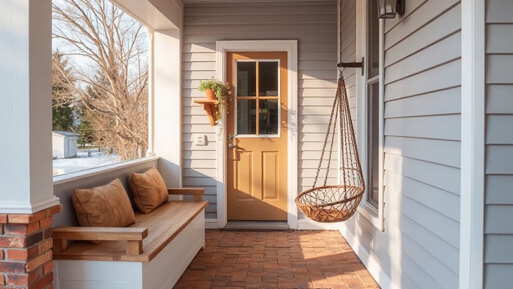 maximize porch space efficiently