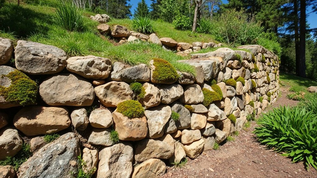 principles of stable rock retaining