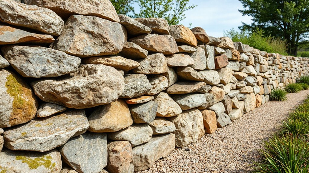 step by step rock wall construction