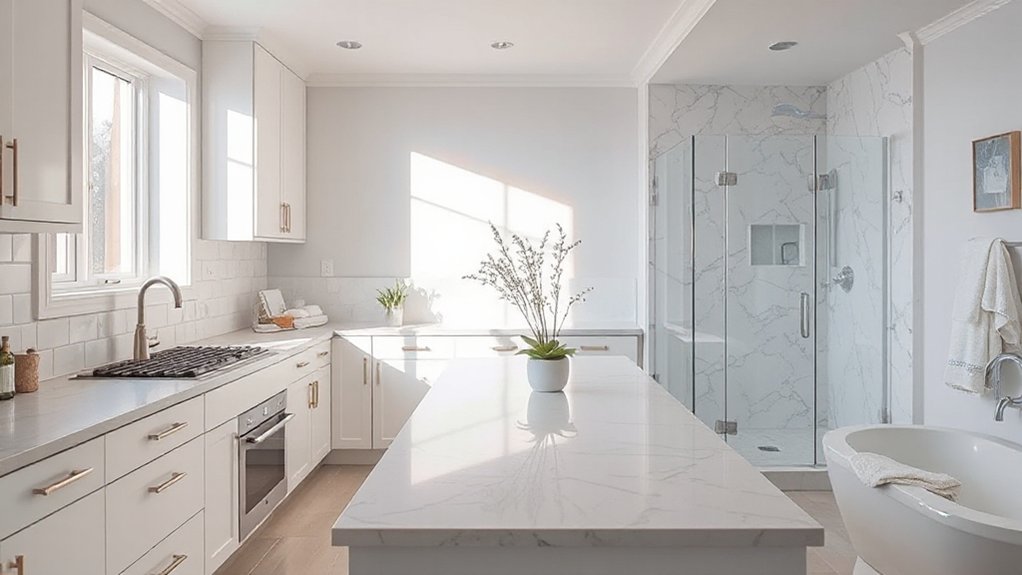 affordable kitchen and bathroom upgrades