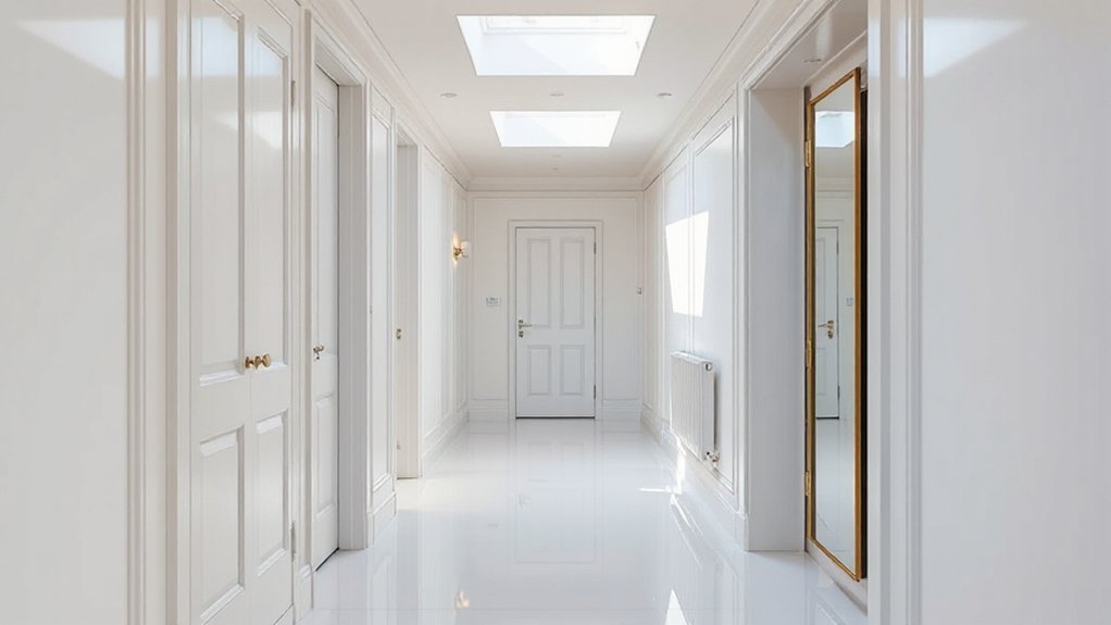 brighten hallways with strategic lighting