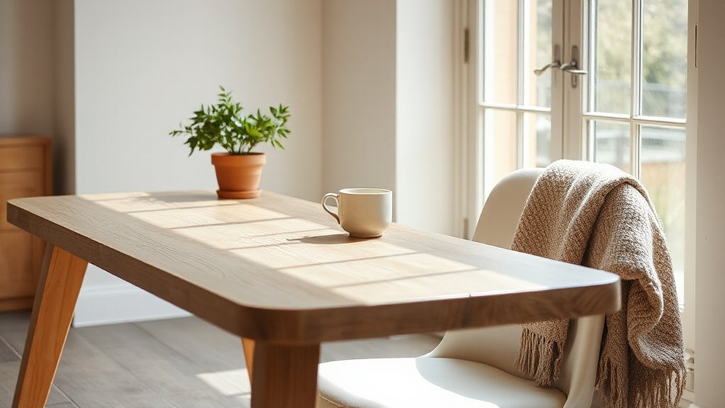cozy minimalist functional warmth