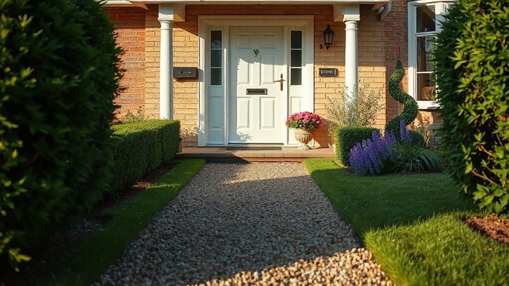 crisp tidy garden edges