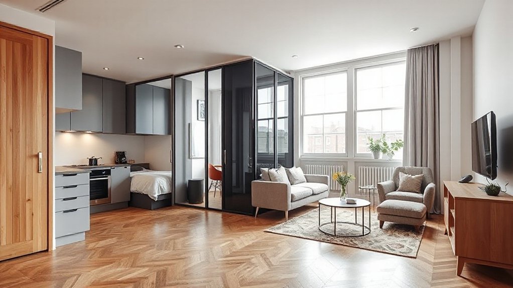 define zones with modular furniture