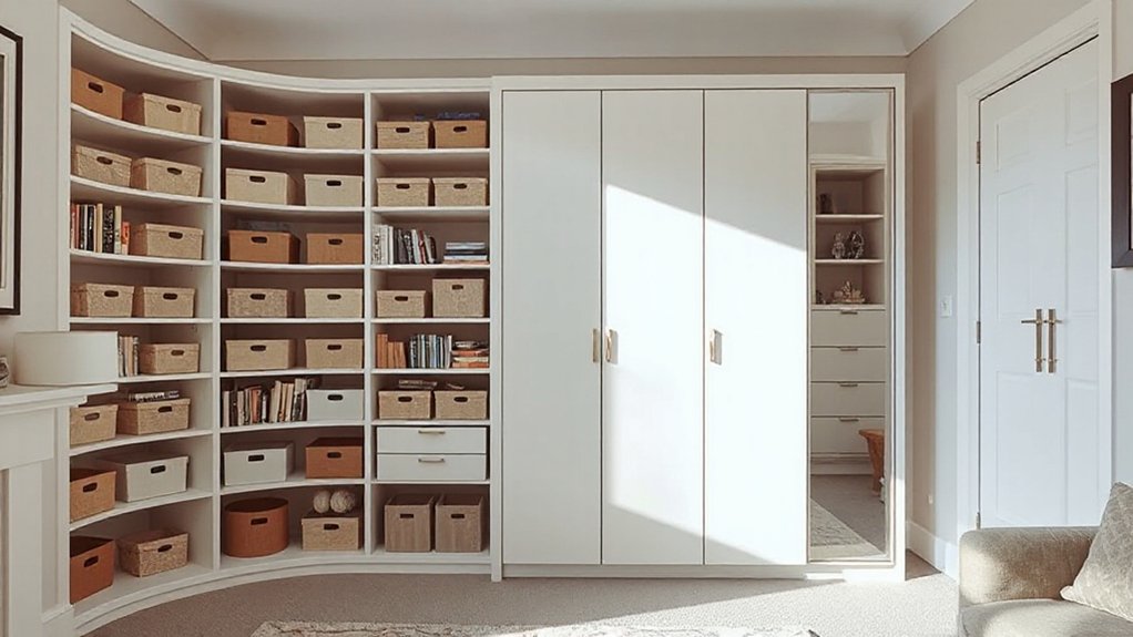 efficient adaptable integrated storage