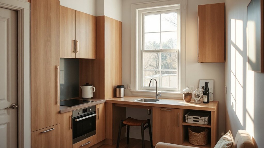efficient kitchenette and small batch