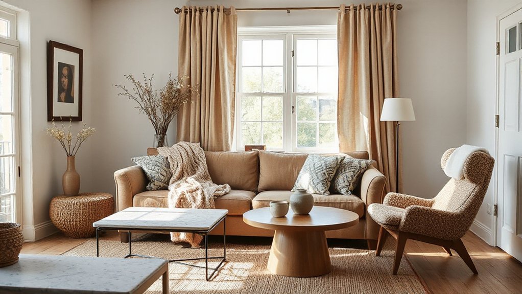 layered textures create warmth