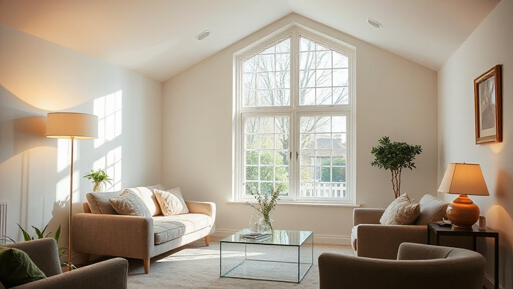 lighting enhances mood space