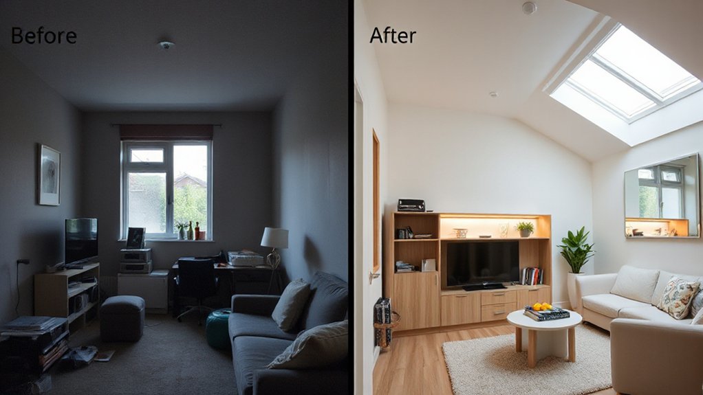 maximize light with contrast