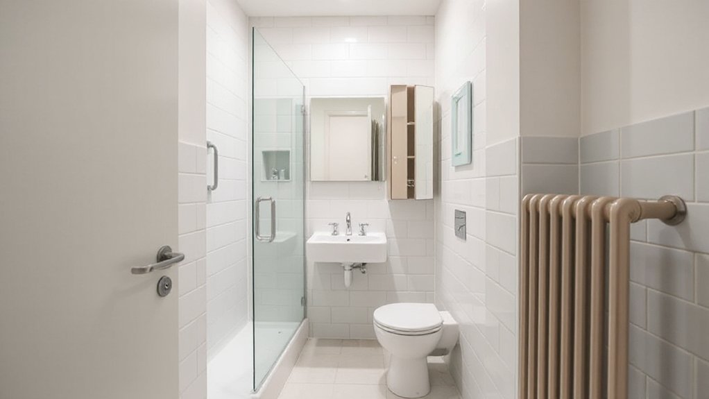 maximize space minimize clutter in Bathroom Layout Ideas for Compact UK Homes