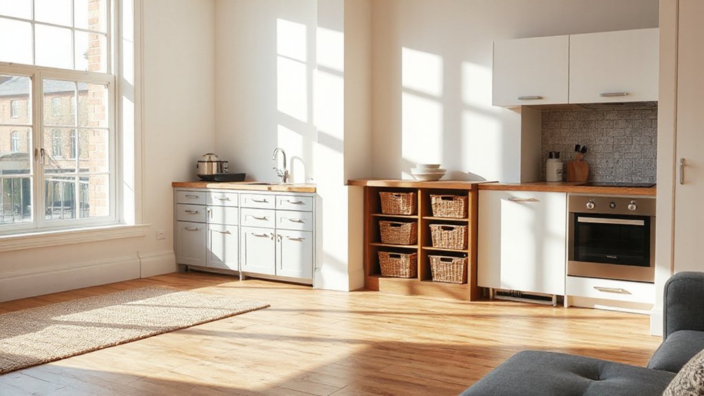 maximize storage and sunlight