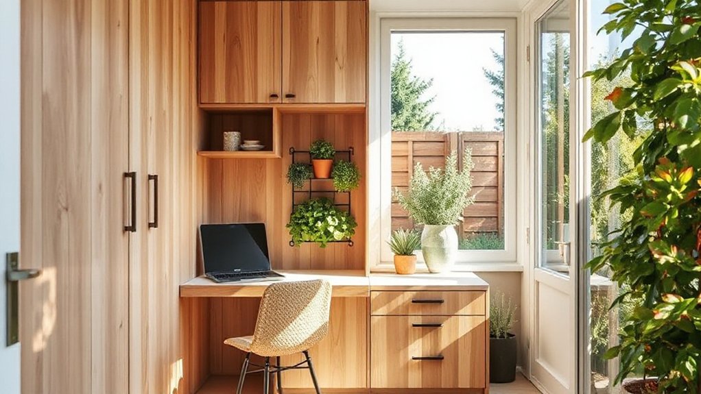 maximize tiny outdoor storage