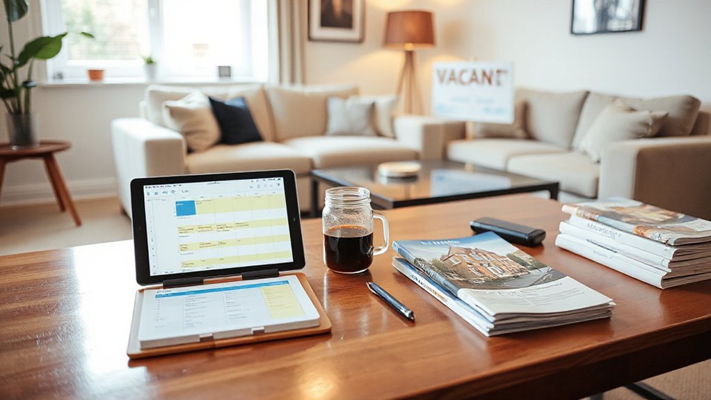 minimize rental vacancy periods