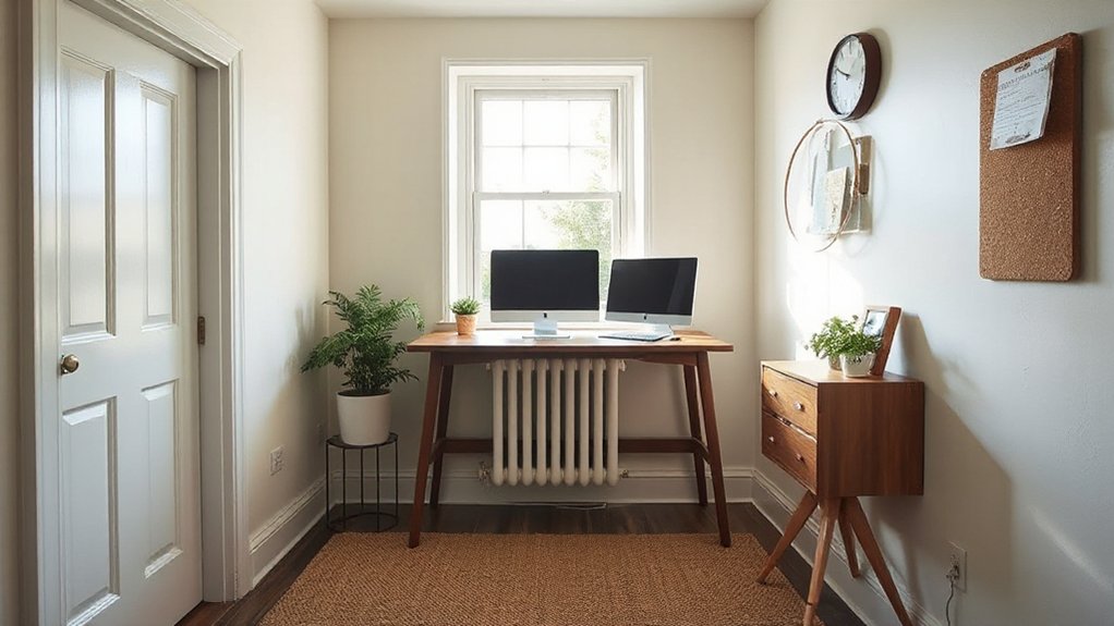 UK townhouse optimize workspace layout effectively