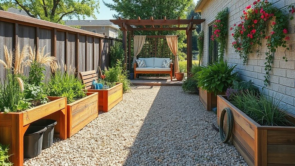 organized accessible outdoor storage