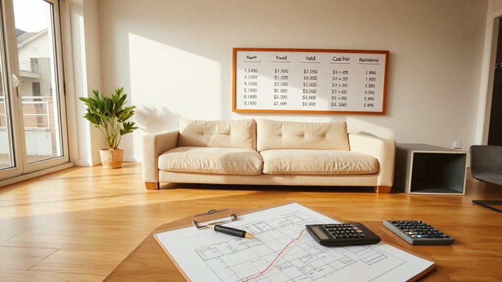 rent yield cash flow benchmarks