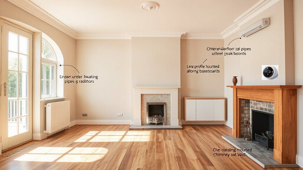 targeted insulated heating zones