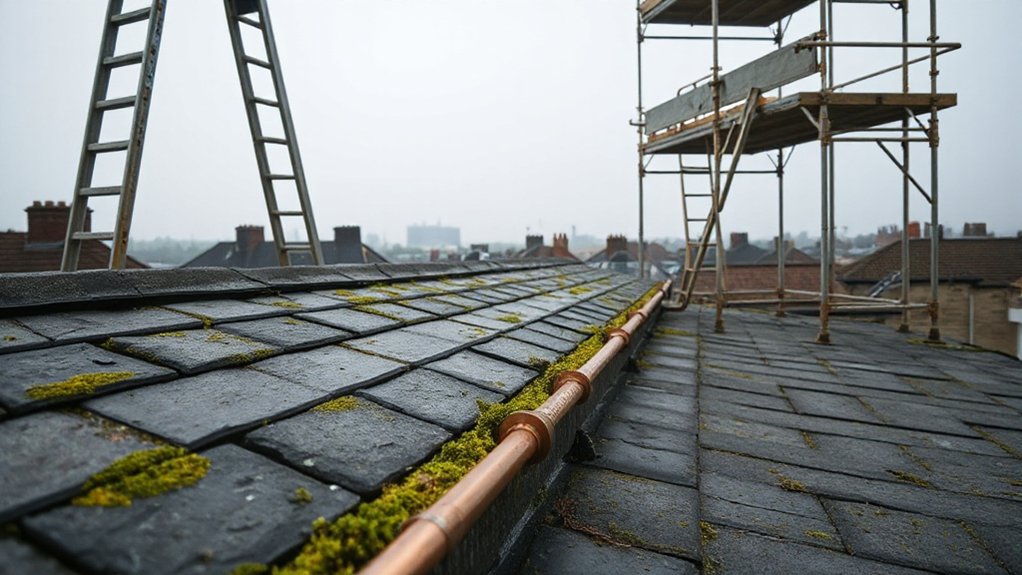 assessing roof age condition