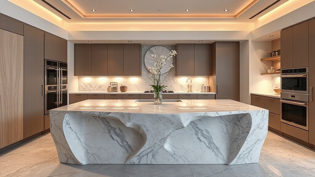 elegant functional kitchen design