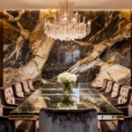 elegant stone wall interiors