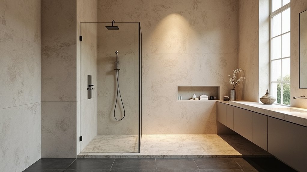 enhancing bathrooms with natural stone
