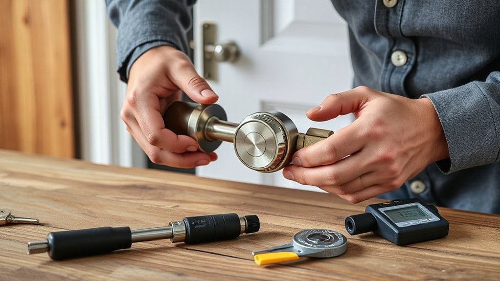 final lock system verification