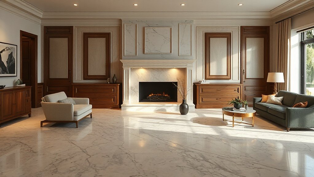 finish options enhance marble texture