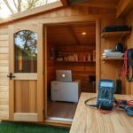 garden office electricity costs