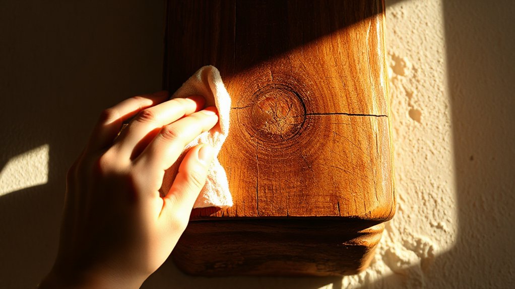 gentle targeted wood cleaning