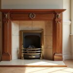 installing authentic edwardian fireplace